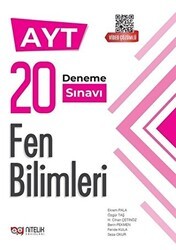 Nitelik Yayınları Nitelik YKS AYT Fen Bilimleri 20 Deneme Sınavı Video Çözümlü - Nitelik Yayınları