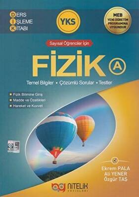 Nitelik Yayınları Nitelik YKS TT AYT Fizik A Ders İşleme Kitabı - 1