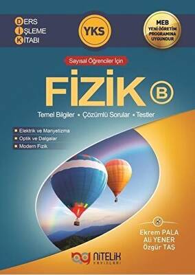 Nitelik Yayınları Nitelik YKS TYT AYT Fizik B Ders İşleme Kitabı - 1