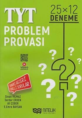 Nitelik Yayınları Nitelik YKS TYT Problem Provası 25X12 Deneme - 1