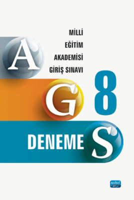AGS 8 Deneme - Milli Eğitim Akademisi Giriş Sınavı Kitabı - 1
