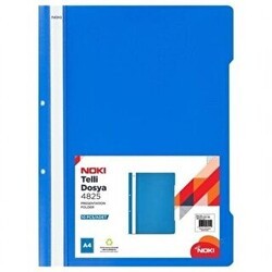 Noki Eco Telli Dosya Mavi 50 Adet - Noki