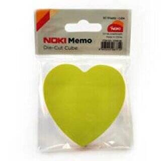 Noki Memo Kalp Şekilli 5 Renk 80 Sayfa - 1