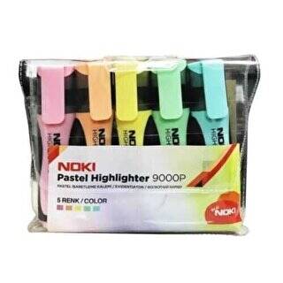 Noki Pastel Fosforlu Kalem 5 Renk - 1