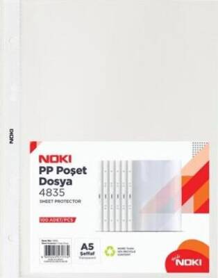 Noki Poşet Dosya A5 100Lü - 1