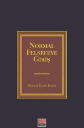 Normal Felsefeye Giriş - Maarif Mektepleri
