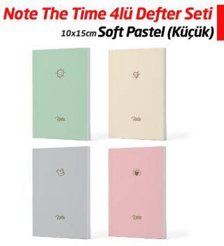 Note The Time 4lü Defter Set Soft Pastel Küçük - 1