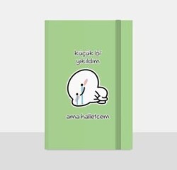 Note The Time Sert Kapak Lastikli Not Defteri - Note The Time