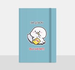 Note The Time Sert Kapak Lastikli Not Defteri - Note The Time