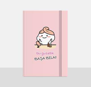 Note The Time Sert Kapak Lastikli Not Defteri - 1