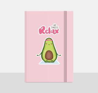 Note The Time Sert Kapak Lastikli Not Defteri - 1