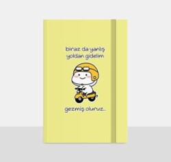 Note The Time Sert Kapak Lastikli Not Defteri - Note The Time