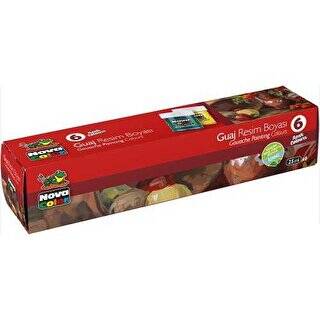 Nova Color Guaj Boya Şişe 6lı - 1