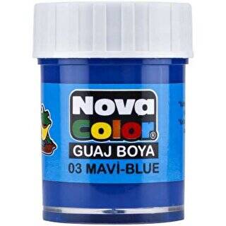 Nova Color Guaj Boya Şişe Mavi - 1
