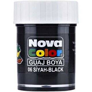 Nova Color Guaj Boya Şişe Siyah - 1