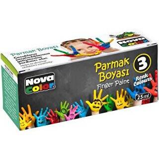Nova Color Parmak Boyası 3Lü - 1