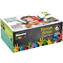 Nova Color Parmak Boyası 6Lı - Nova Color