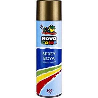 Nova Color Sprey Boya Altın 200 Ml - 1
