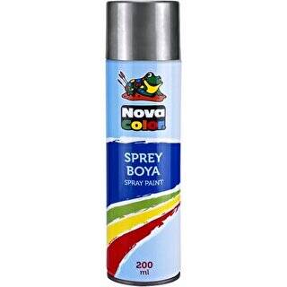 Nova Color Sprey Boya Gümüş 200 Ml - 1