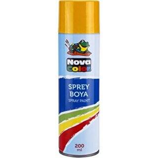Nova Color Sprey Boya Sarı 200 Ml - 1