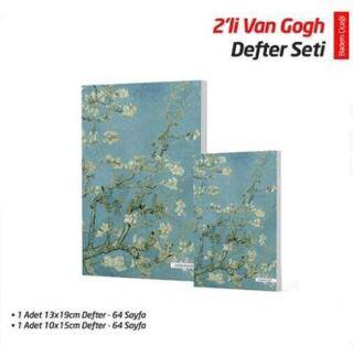 NTT - 2`li Van Gogh Defter Seti - Badem Çiçeği - 1