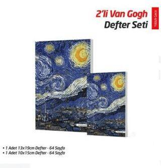 NTT - 2`li Van Gogh Defter Seti - Yıldızlı Gece - 1