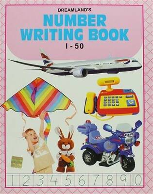 Number Writing Book 1-50 - 1