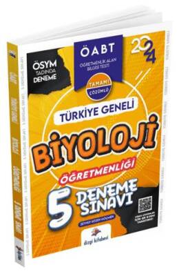 ÖABT Biyoloji Öğretmenliği Türkiye Geneli 5 Deneme Sınavı - 1