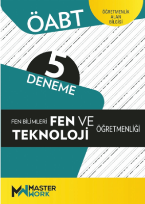 ÖABT Fen Bilimleri Fen ve Teknoloji Öğretmenliği 5 Deneme - 1