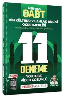 ÖABT MEB-AGS Din Kültürü ve Ahlak Bilgisi 11 Deneme Youtube Video Çözümlü - 1