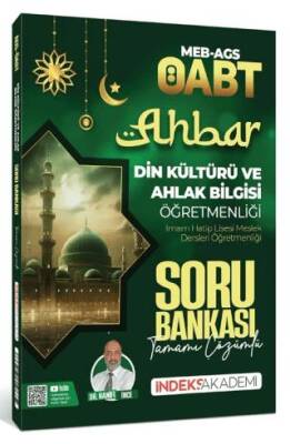 ÖABT MEB-AGS Din Kültürü ve Ahlak Bilgisi Ahbar Soru Bankası Çözümlü - 1