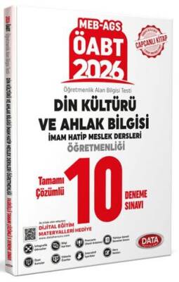 ÖABT MEB-AGS Din Kültürü ve Ahlak Bilgisi İmam Hatip Meslek Dersleri Öğretmenliği Tamamı Çözümlü 10 Deneme Sınavı - 1