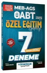 ÖABT MEB-AGS Özel Eğitim Öğretmenliği 7 Deneme - Yönerge Yayınları
