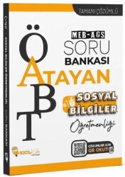 ÖABT MEB-AGS Sosyal Bilgiler Öğretmenliği Atayan Soru Bankası Çözümlü - Hoca Kafası Yayınları
