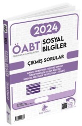ÖABT MEB-AGS Sosyal Bilgiler Öğretmenliği Çıkmış Sorular Çözümlü - Dizgi Kitap