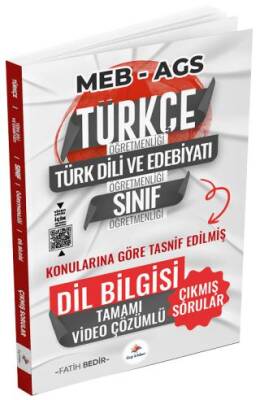 ÖABT MEB-AGS Türkçe-Edebiyat-Sınıf Dil Bilgisi Son 12 Yıl Çıkmış Sorular Konularına Göre Çözümlü - 1