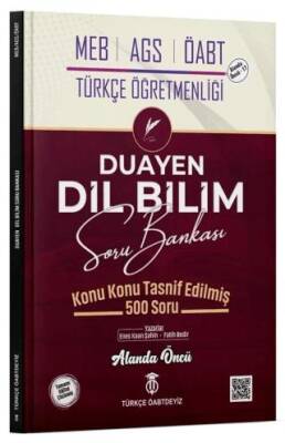 ÖABT MEB-AGS Türkçe Öğretmenliği Dil Bilim Duayen Soru Bankası - 1