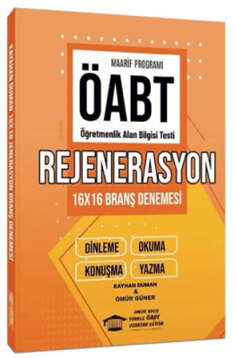 ÖABT MEB-AGS Türkçe Öğretmenliği Rejenerasyon 16x16 Branş Denemesi - 1