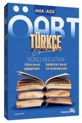 ÖABT MEB-AGS Türkçe Öğretmenliği Türk Halk Edebiyatı, Edebiyat Bilgi ve Kuramları Konu Anlatımı - Türkçecim TV Yayınları