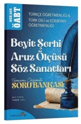 ÖABT MEB-AGS Türkçe-Türk Dili Edebiyatı Öğretmenliği Beyit Şerhi, Aruz Ölçüsü, Söz Sanatları Soru Bankası - Türkçecim TV Yayınları