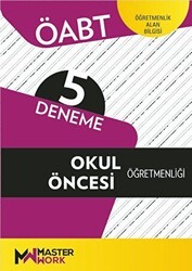MasterWork ÖABT Okul Öncesi Öğretmenliği 5 Deneme - 1