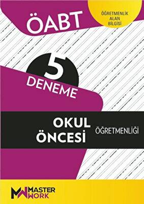 MasterWork ÖABT Okul Öncesi Öğretmenliği 5 Deneme - 1