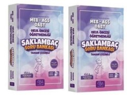CBA Akademi ÖABT MEB-AGS Okul Öncesi Öğretmenliği Saklambaç Soru Bankası Set - 1