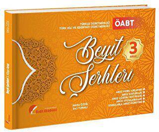 Özdil Akademi Yayınları ÖABT Türk Dili Edebiyatı ve Türkçe Beyit Şerhleri Konu Anlatımlı Soru Bankası 3. Kitap - - 1