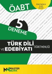 ÖABT Türk Dili ve Edebiyatı Öğretmenliği 5 Deneme - MasterWork
