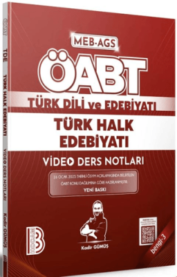 Benim Hocam Yayınları ÖABT Türk Dili ve Edebiyatı Türk Halk Edebiyatı Video Ders Notları Bengi 3 - 1