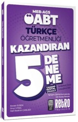 ÖABT Türkçe Öğretmenliği 5`li Deneme - Retro Yayıncılık