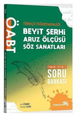 Türkçecim TV Yayınları ÖABT Türkçe Öğretmenliği Beyit Şerhi-Aruz Ölçüsü-Söz Sanatları Soru Bankası - - 1