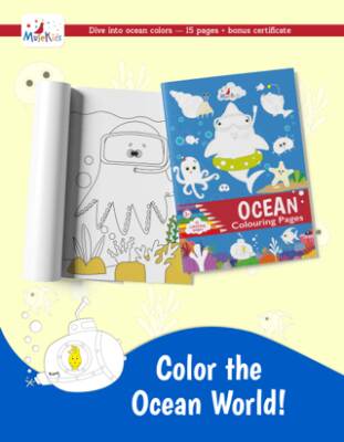 Ocean Colouring Book! - 1