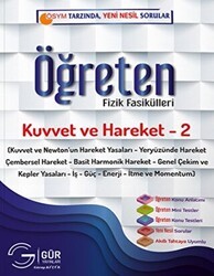 Gür Yayınları Öğreten Fizik Fasikülleri Kuvvet ve Hareket 2 - Gür Yayınları